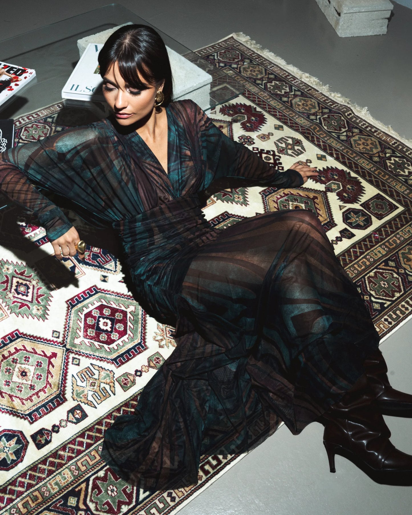 Vestito lumina fantasia