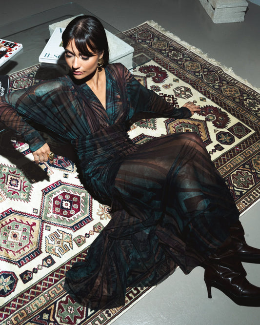 Vestito lumina fantasia