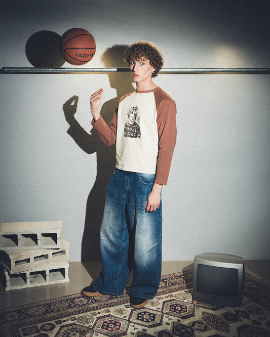 Jeans baggy channell97 blue