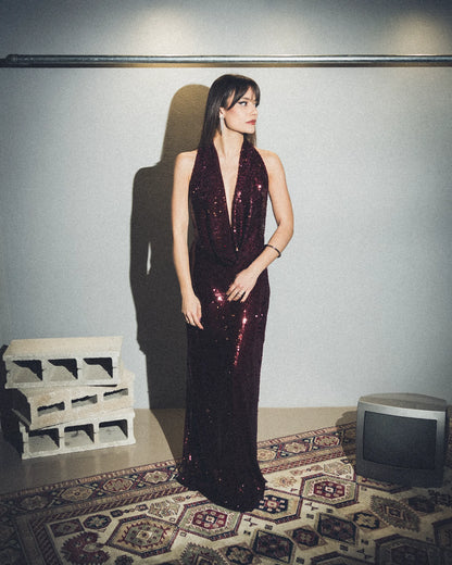 Abito paillettes Lumina