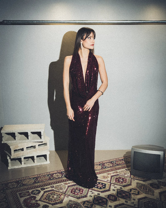 Abito paillettes Lumina