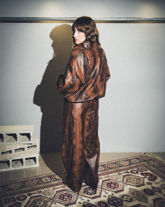 Pantalone pitonato lumina