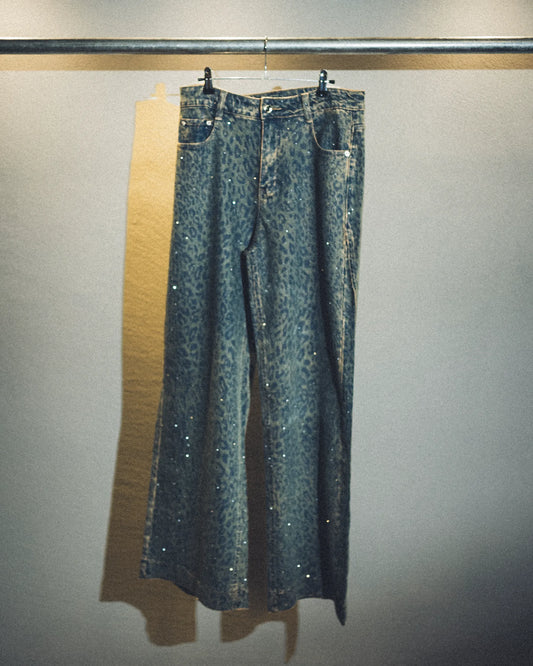 Jeans Animalier pailettes