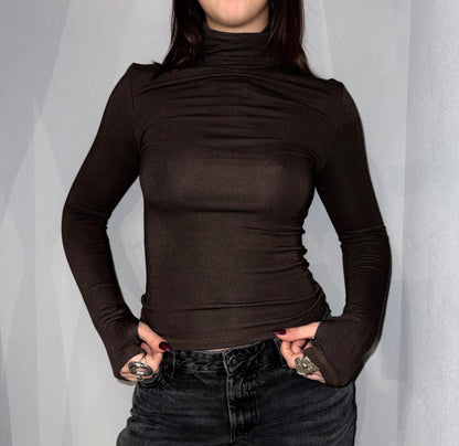 Maglia a collo alto Lumina